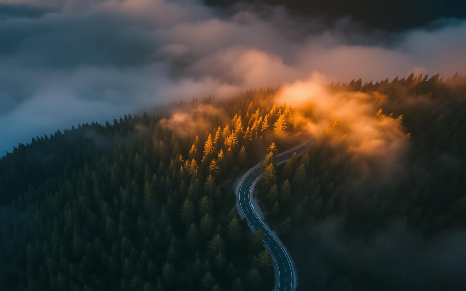 Above the weather.